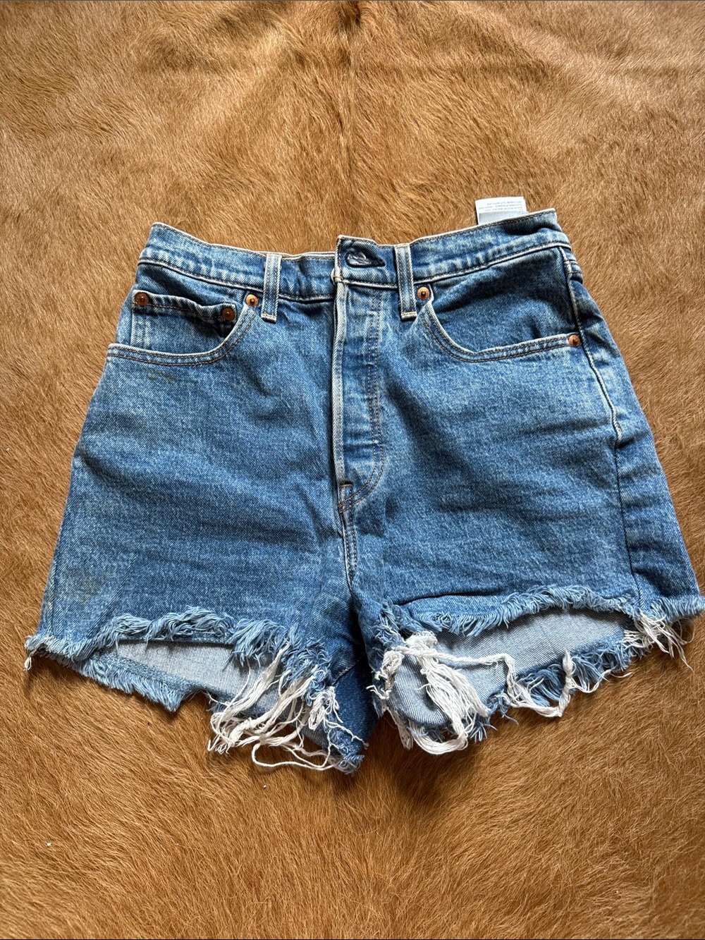 Vintage Levi’s Ribcage Denim Shorts